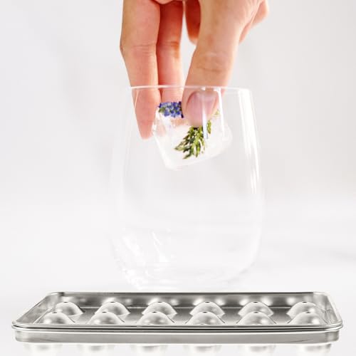 Molde para cubos de hielo de acero inoxidable Toyvian miniatura 7