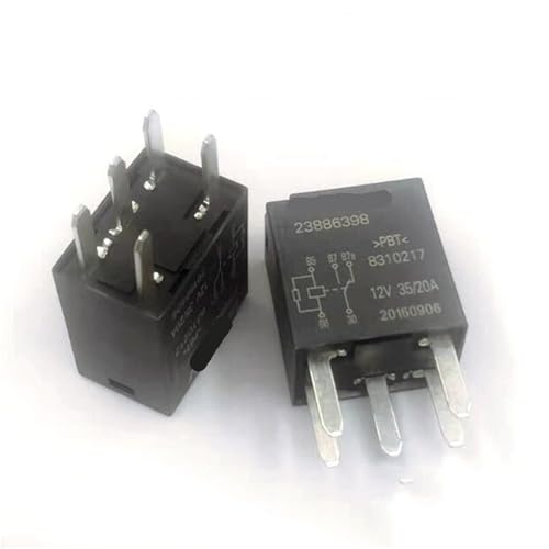 Relais de voiture 23886398 connecteur 5 broches commutateur 12V CC 35A automobile