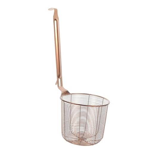 Ciieeo Colador De Malla Profunda Skimmer De Malla Fina Araña De Malla Tamiz Fino De Cocina Colador De Malla De Araña Frito Olla Caliente Acero Inoxidable 201 Pantalla De Filtro