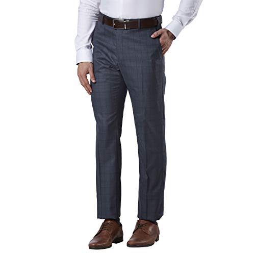 Image of Raymond Men's Contemporary Formal Trousers
