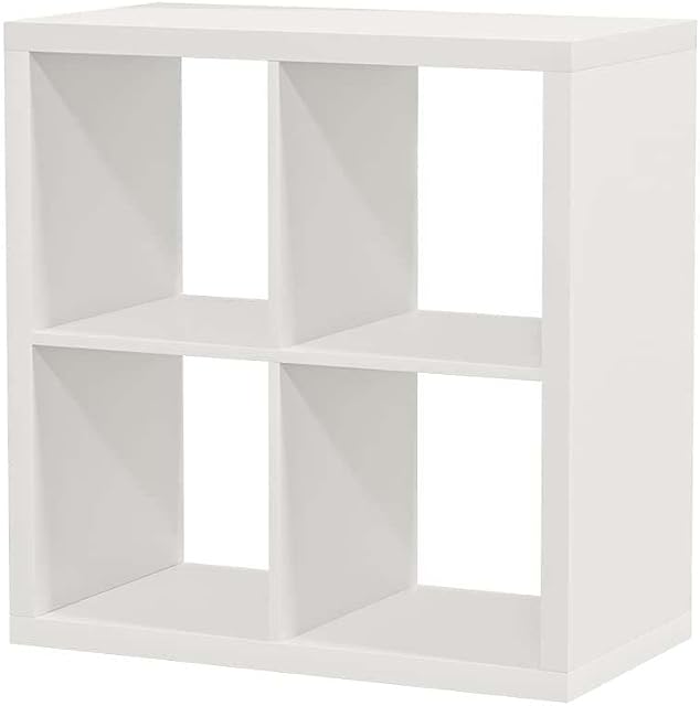 IKEA Kallax Expedit Bookcase 4 Shelves White 77;x 77;x 39 cm