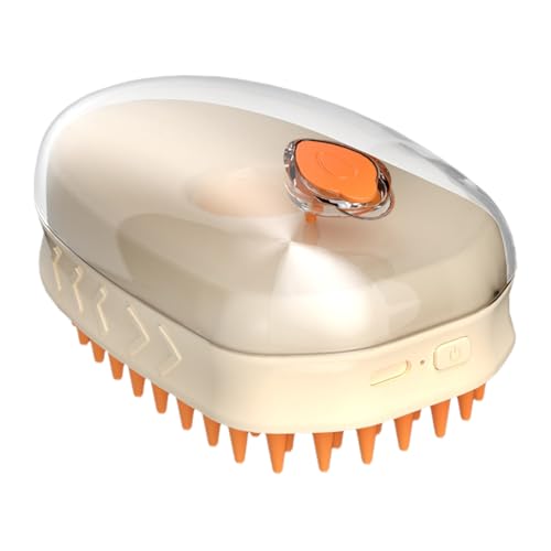 Spazzola per gatti | Pettine elettrico per la cura a spruzzo - Spazzola per spargimento di per gatti non irritanti, per cuccioli e cani con pelo lungo e corto massaggio districante