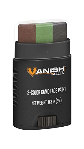 Allen Company Color Camo Face Paint Stick – Brown, Black & Olive,One Size,6117