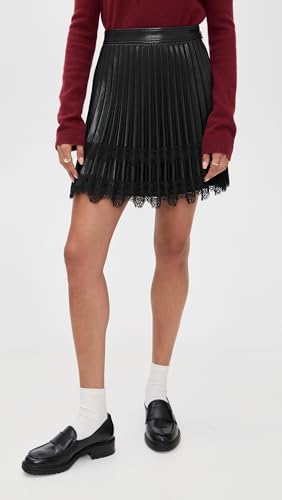 Cinq à Sept Women's Vegan Leather Laney Skirt2