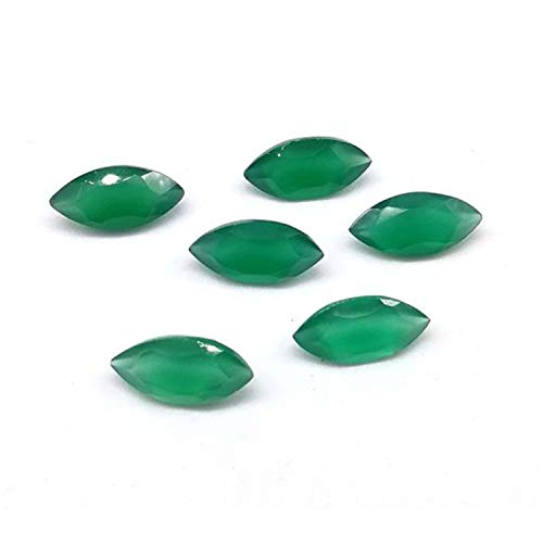 Neerupam Collection Natural Green Onyx Aaa Quality 10X5 Mm Marquise Shape Loose Gemstone, Natural Green Onyx Loose Gemstone For Jewelry Making #TOP18