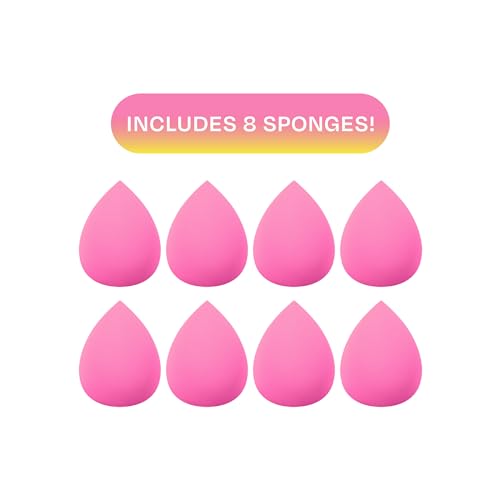Freeman Blender Bender Makeup Sponge Set, For Liquid & Cream Foundation, Precision Point Makeup Blending Sponges, Vegan - Image 2