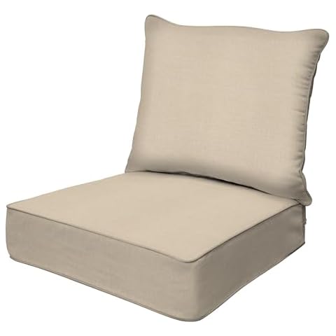 Honeycomb Outdoor Deep Seat Cushion Cover