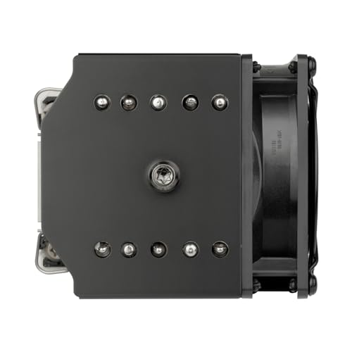 Image of Silverstone Technology XE04-4189 Black Fan Shroud 4U Server /Workstation CPU Cooler for LGA 4189, SST-XE04-4189B