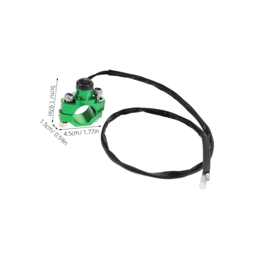 Interruptor de apagado de emergencia para moto con boton de arranque rapido 2