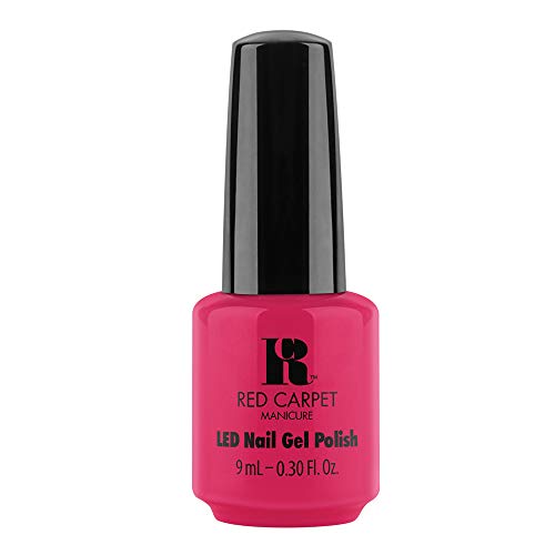Red Carpet Manicure Shot Caller LED Nail Gel Color, 0.3 Fl. Oz.