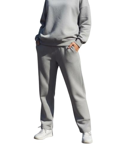 Image of Mack Jonney Women's Solid Fleece Track Pants | Warm & Durable Casual Lowers | Trendy Lowers-M5306