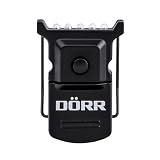 Dörr 980397 CL-5 Micro LED lampada con morsetto per targa/berretto nero