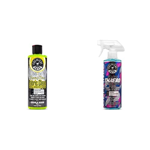 Chemical Guys Fabric Cleaner & Ceramic Protectant Bundle: Keep Your Fabric Looking New!
