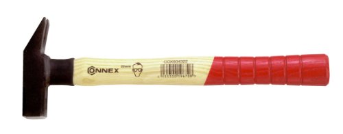Connex, Martello da carpentiere con manico in legno, 330 gr - COX604322