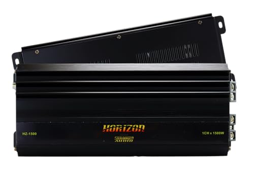 Horizon HZ-1500W RMS Monoblock Amplifier - 1 Ohm Stable