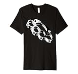 Brass Knuckles Blackwork Tattoo Flash Premium T-Shirt