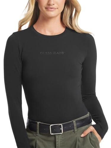 Image of GUESS Womens GJ Bodysuit Jet Black 12