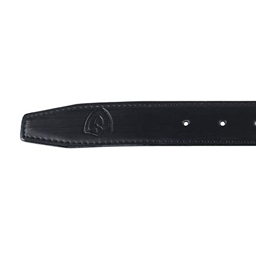 Image of Keviv PU-Leather Formal, Casual & Reversible Belts For Men (Black /Brown) (GB-)
