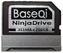 BASEQI NinjaDrive Aluminum 256GB Storage Expansion Card for Microsoft Surface Book 2 & 3 15" (Microsoft Surface Book 2 & 3 15", 256GB)