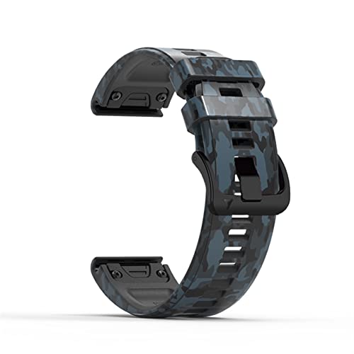 Bracelet montre silicone 26 mm à libération rapide pour Fenix 5X Plus
