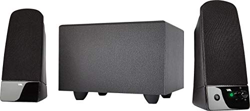 Cyber Acoustics G-Blast 3-Piece Computer Speakers with Subwoofer, Black, CA-3051