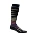 Sockwell Women's Circulator Moderate Graduated Compression Sock, Black Stripe - M/L