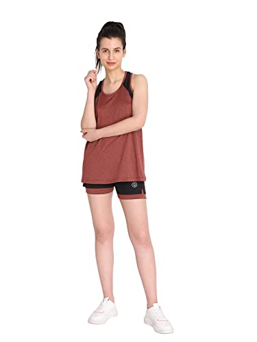 Image of CHKOKKO Women Polyester Regular Fit Tunic Shirt