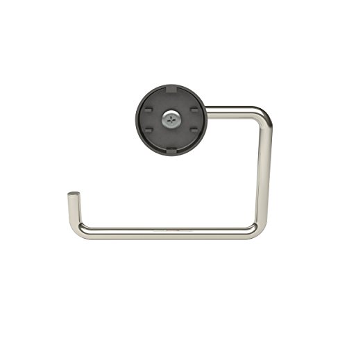Image of Amerock Arrondi 5 inch Polished Stainless Steel Towel Ring