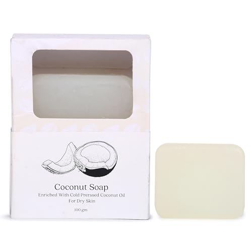 Image of Coconut Milk Soap Bar for Cleansing | Creamy Bath Soap for Dry & Sensitive Care | Helps Cleanse, Support Soft Texture & Maintain Moisture | Daily Bathing Bars for Smooth & Nourished Skin