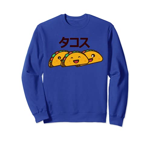 TA-KO-SU Tacos en katakana japonés Meme Sudadera Cover