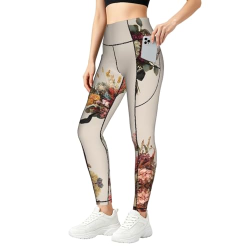 Pantalones de yoga cómodos para mujer mallas de cintura alta para deporte y uso diario urbano