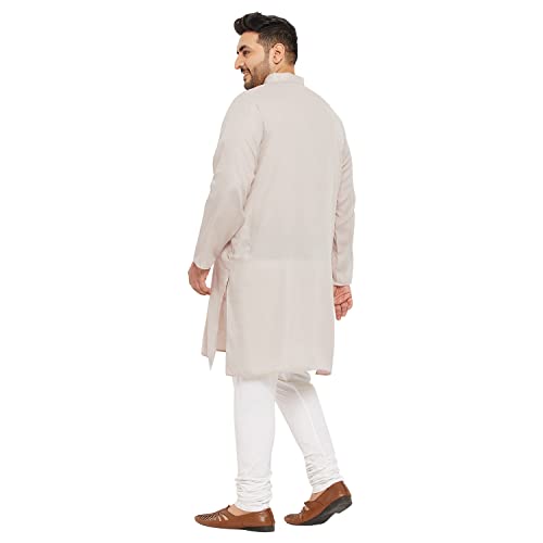 Image of Bigbanana Plus Size Men Regular Fit Kurta