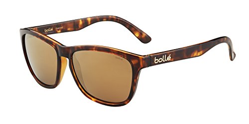 Bolle 473 Sunglasses, Shiny Tortoise/Polarized A-14 Oleo AR