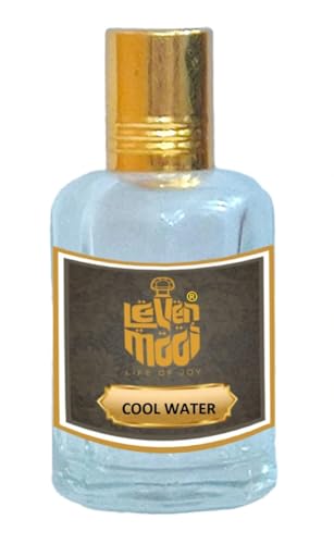 Huile de parfum Cool Water roll on pour éviter les fuites sac