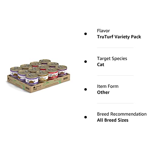 Weruva Truluxe Cat Food, Variety Pack, Truturf, Wet Cat Food, 3Oz Cans (Pack Of 24) #TOP4