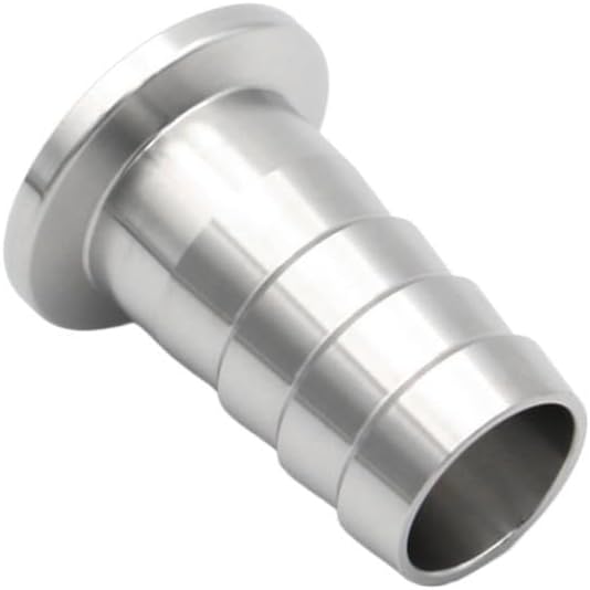 Easy to Use Tri Clamp Hose Barb Fitting - KF10 KF16 KF25 Stainless Steel 304 Flange Clamp Adapter - 1pc(10mmx16)