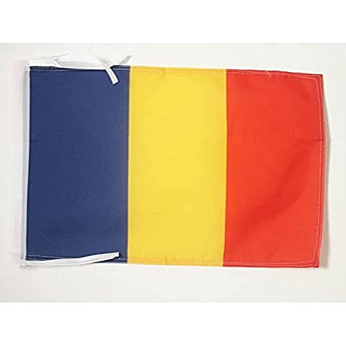 AZ FLAG - Flagge Rumänien - 45x30 cm Mit Kordel - Rumänische Fahne 30 x 45 Cm - Flaggen