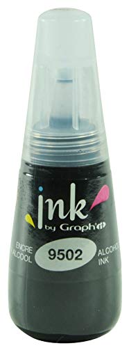 Graph'it - Ink Flacon d’Encre de Recharge pour Marqueurs à Alcool Graph’It Marker et Brush - Couleur : Neutral Grey 2 (9502) de 25 ml - Dessin, Illustration et Manga