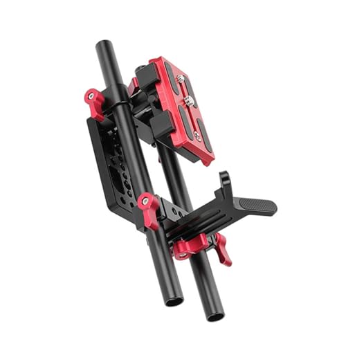 Aluminio Instalación Rápida Gimbals Base Y Tipo Soporte De Lente 1/4 3/8 Rosca Lente Soporte Para Accesorios De Cámara DSLR