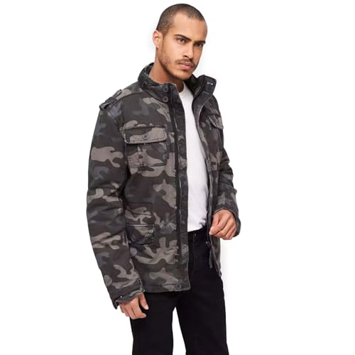 Image of Brandit Men Sherpa-lined Cold-weather Casual Outdoor Classic Field Jacket