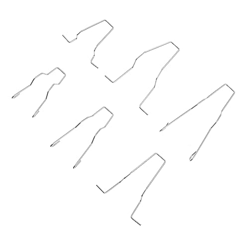 TIDTALEO 6Pcs Headlight Bulb Retaining Clips Spring Clamp for Headlamp Bulbs Durable Retainers for Easy Installation and Reliable Performance