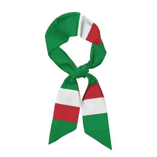 Rmqsyhfz Cute Italy Flag Hair Scarfs For Women Lightweight Fashion Neck Head Scarves For Hat Handbags Scarf