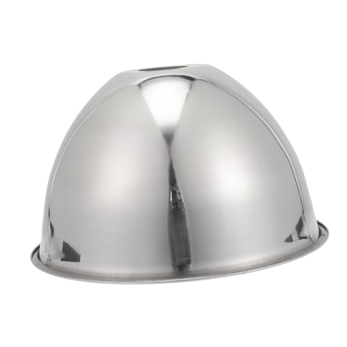 PEPLAYTAL Edelstahl Lampenschirm Reflektierend für Decken und Pendelleuchten Robustes Lampenzubehör für Industrie und Wohnraumbeleuchtung Modernes Design PEPLAYTAL Edelstahl Lampenschirm Reflektierend für Decken und Pendelleuchten Robustes Lampenzubehör für Industrie und Wohnraumbeleuchtung Modernes Design