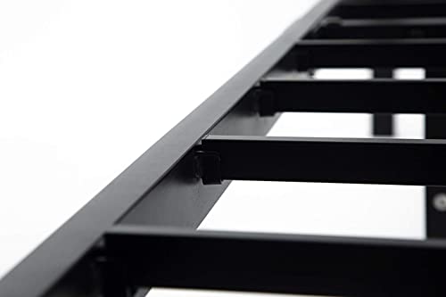 Aromustime 16 Inch Metal Platform Bed Frame With Round Legs / 3,500 Lbs Heavy Duty Steel Slat Easy Assembly Mattress Foundation/Noise Free/Box Spring Replacement, King #TOP3