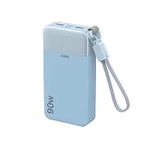 JUOVI Laptop Power Bank 90W 20000mAh Cargador Portátil con Cable
