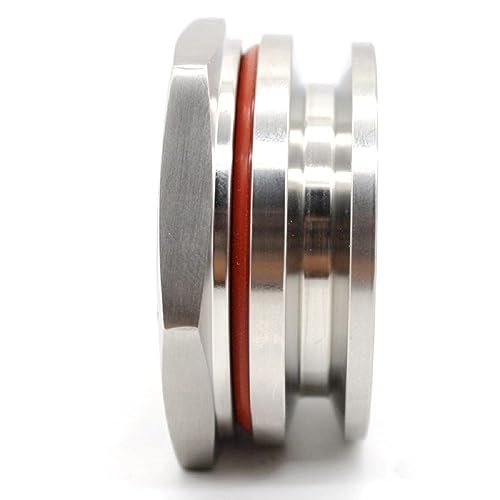 Hertl O310-SS304 DN40=1 1/2" Accessories,(Pack Of 2) Bulkhead Compression Fitting 1.5 Tri-Clamp, Seamless, Stainless Steel Homebrew Boiler thumb #4