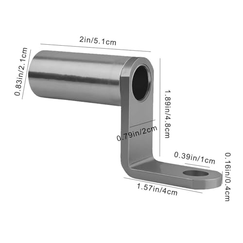 Aluminum Alloy Motorcycle Mirror Bracket - Stable Mirror Mount Extension Holder for Motorcycles, Electric Bicycles & ATVs - Durable & Adjustable Mirrors Holder