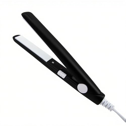 Plancha de pelo 2 en 1,Mini Plancha de Pelo,Planchas Planas de Calentamiento，Calentamiento Ultrarrápido,Cabello Corto, Flequillo Tamaño Mini Viaje uso en el Hogar