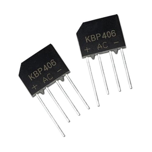 Pont redresseur KBP406 4A 600V DIP-4 plat pour circuit imprimé