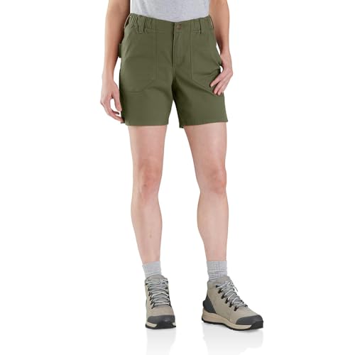Short Work Carhartt Rugged Flex Femme robuste et extensible pour une liberté de mouvement totale